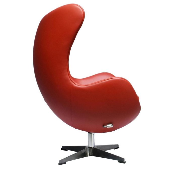 Кресло Egg Chair красного цвета - купить Интерьерные кресла по цене 65990.0