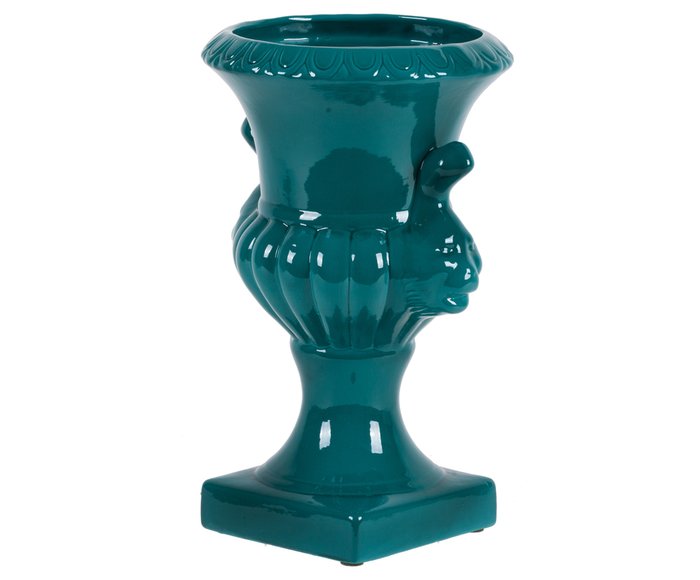 Декоративный ваза Liguria бирюзового цвета - купить Вазы  по цене 9000.0