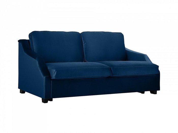 Диван-кровать трёхместный Windsor синего цвета  - купить Прямые диваны по цене 104890.0