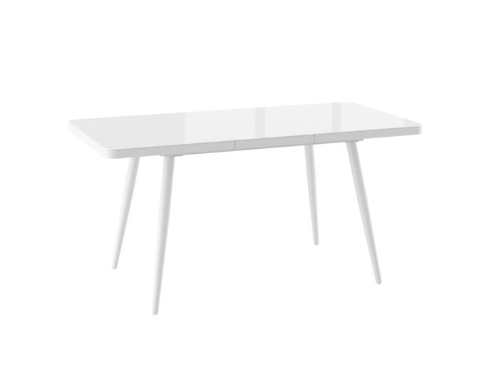 Раздвижной обеденный стол Вояж белого цвета - купить Обеденные столы по цене 26990.0