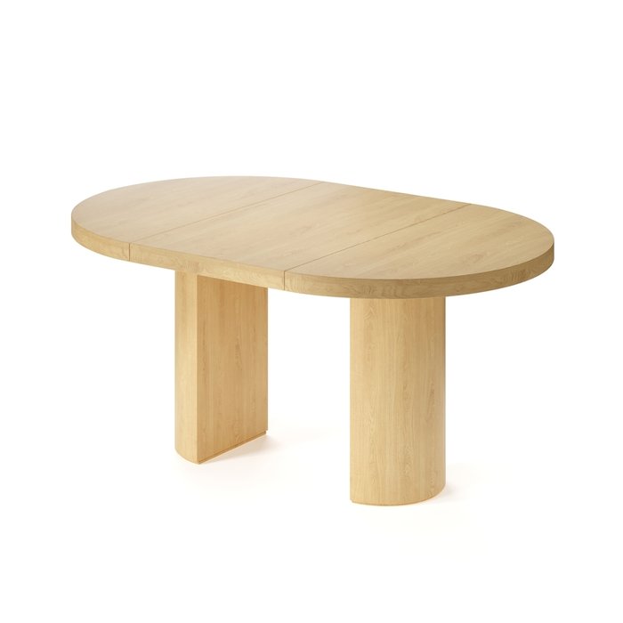 Обеденный стол раздвижной Авиор бежевого цвета - купить Обеденные столы по цене 137632.0
