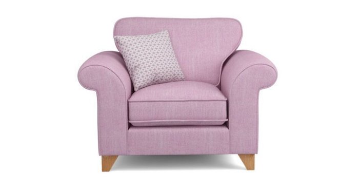 Кресло Angelic розового цвета - купить Интерьерные кресла по цене 34600.0