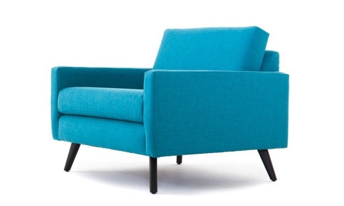 Кресло голубого цвета  - лучшие Интерьерные кресла в INMYROOM