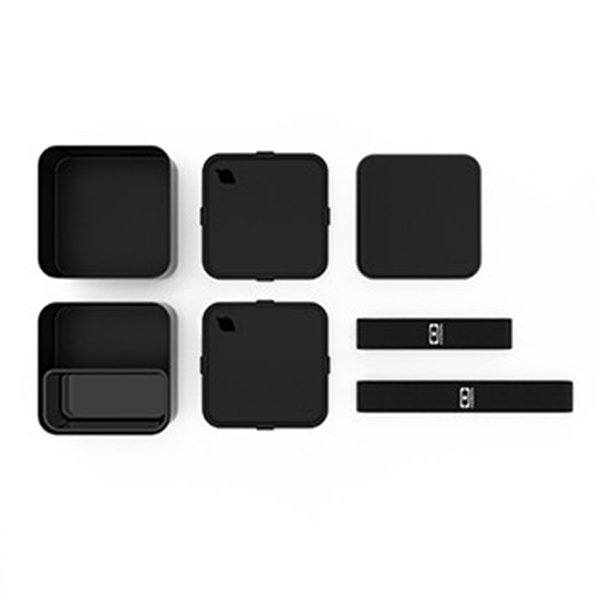Ланч-бокс mb square черный - лучшие Емкости для хранения в INMYROOM