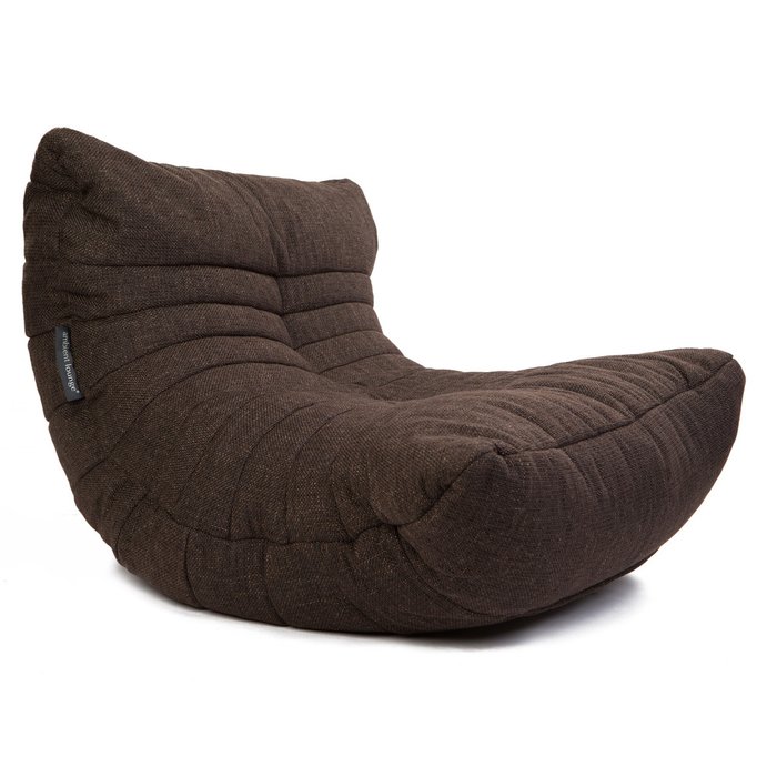 Бескаркасное лаунж-кресло Ambient Lounge Acoustic Sofa- Hot Chocolate (шоколадный, коричневый цвет)