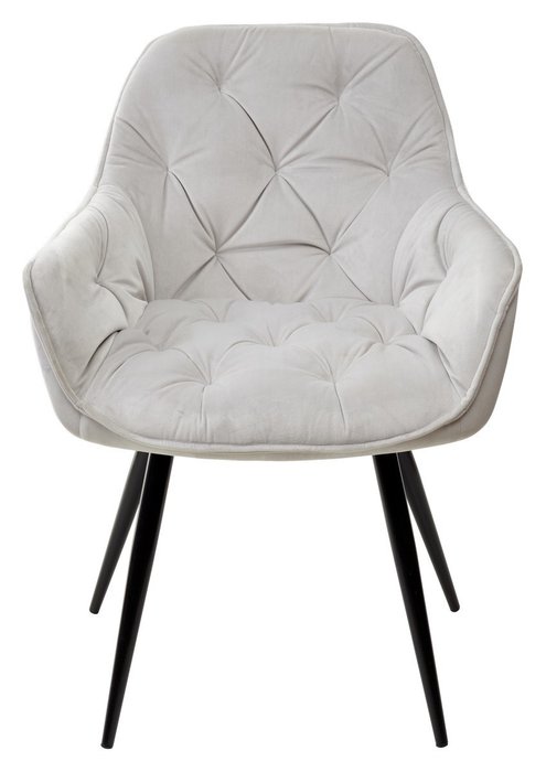 Стул Holla Bluvel светло-серого цвета - купить Обеденные стулья по цене 8000.0