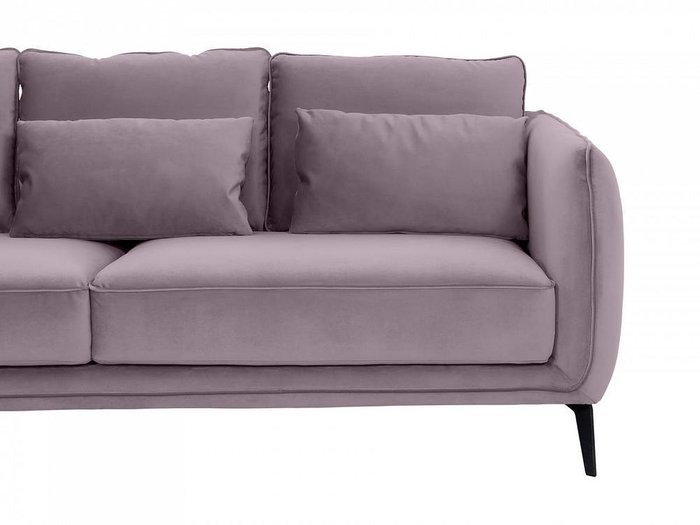 Диван Amsterdam серо-лилового цвета - лучшие Прямые диваны в INMYROOM