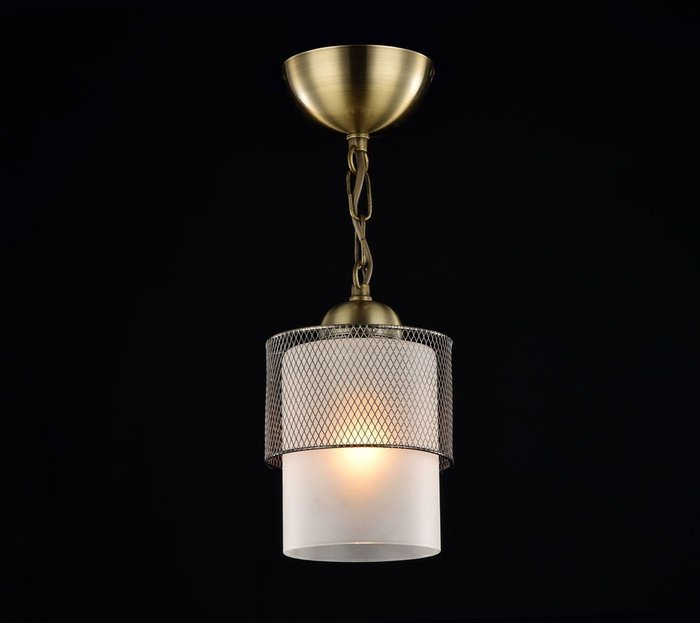 Подвесной светильник Ornella бронзового цвета - купить Подвесные светильники по цене 1800.0