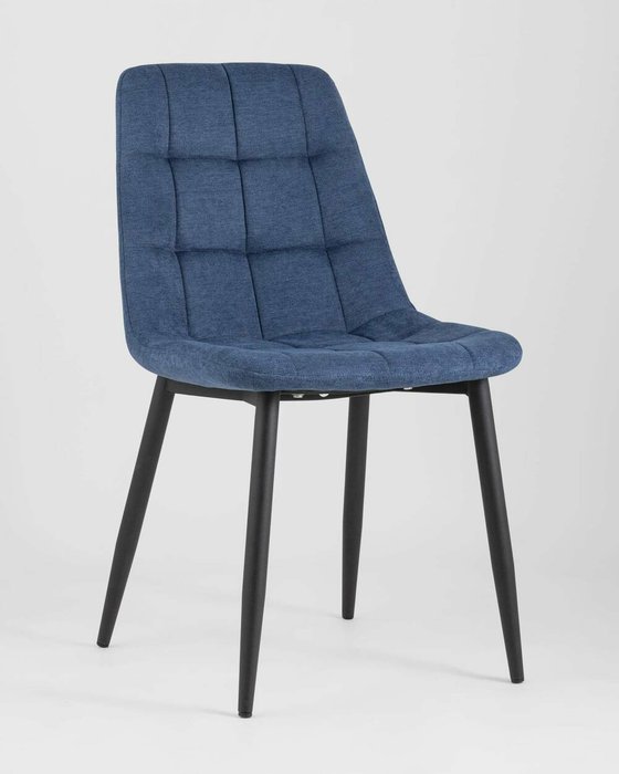 Стул Канзас синего цвета - купить Обеденные стулья по цене 8190.0