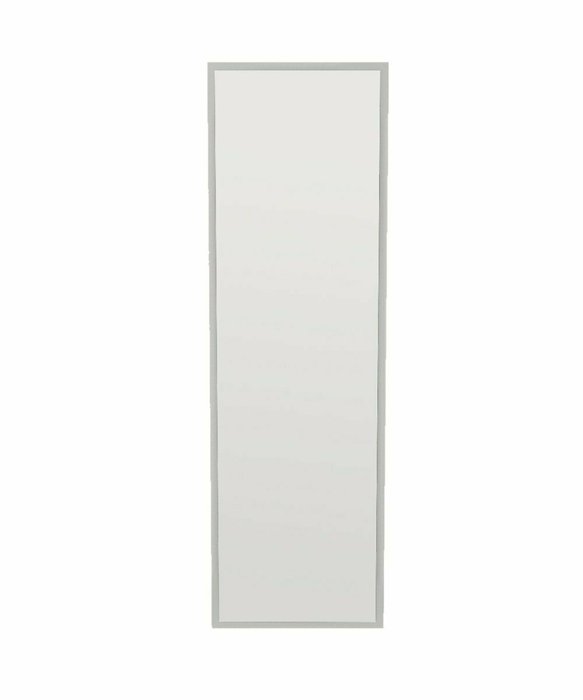Настенное зеркало Decor 50х160 в раме белого цвета