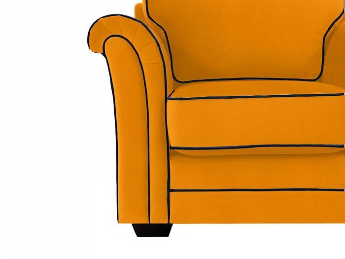Кресло Sydney горчичного цвета - лучшие Интерьерные кресла в INMYROOM