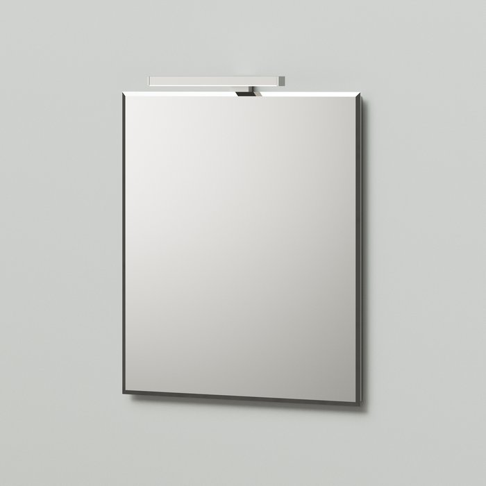 Настенное зеркало White 60х70 с подсветкой  - купить Настенные зеркала по цене 6790.0