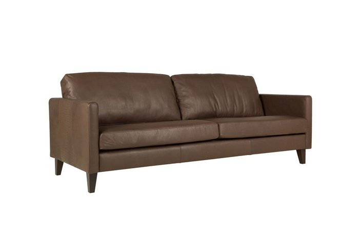 Диван Impulse темно-коричневого цвета - купить Прямые диваны по цене 392600.0