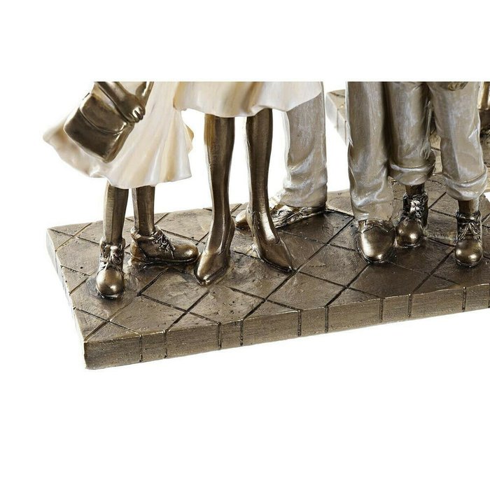 Декоративная фигура 17,5 x 8,5 x 26 cm Позолоченный Семья (2 штук) - купить Фигуры и статуэтки по цене 8896.0
