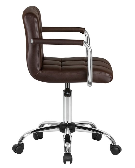 Офисное кресло для персонала Terry коричневого цвета - лучшие Офисные кресла в INMYROOM