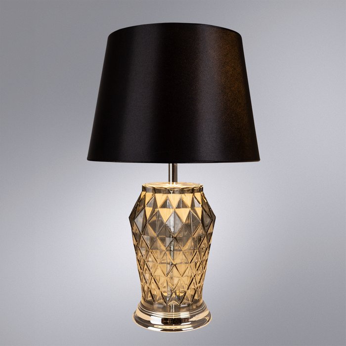 Настольная лампа Murano с черным абажуром - купить Настольные лампы по цене 4190.0