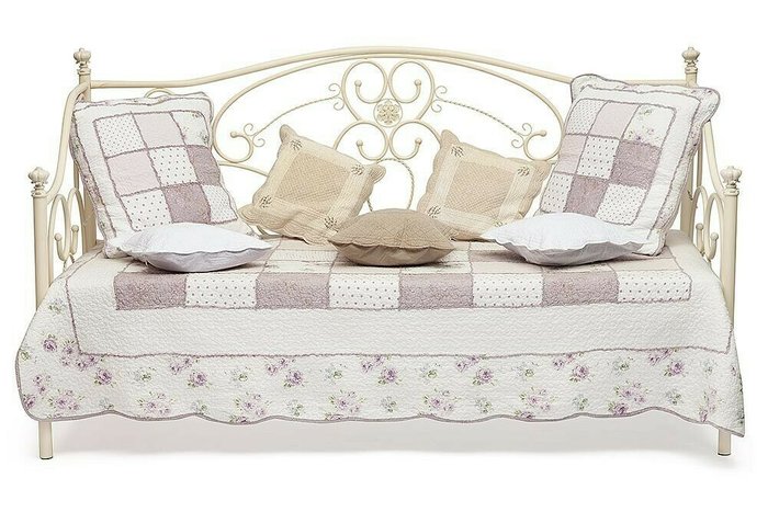 Кушетка-кровать Jane 90х200 белого цвета  - купить Одноярусные кроватки по цене 18950.0
