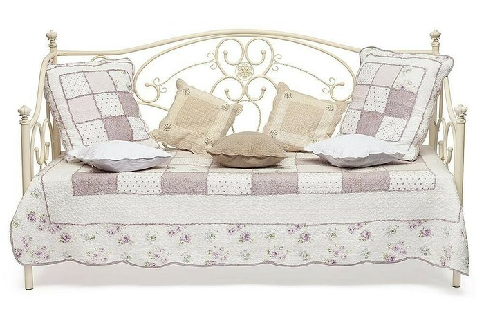 Кушетка-кровать Jane 90х200 белого цвета - купить Одноярусные кроватки по цене 18950.0 Кушетка-кровать Jane 90х200 белого цвета - купить Одноярусные кроватки по цене 18950.0