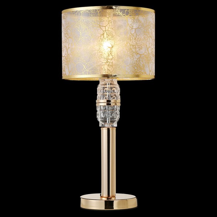 Настольная лампа IL6216-1T-27 GD (ткань, цвет золото) - купить Настольные лампы по цене 6070.0