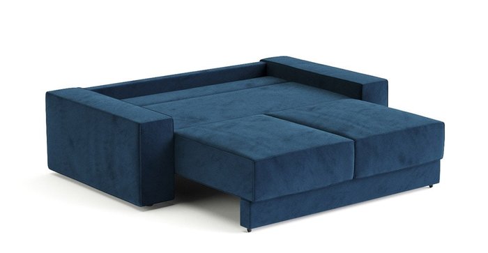Диван-кровать Модесто темно-синего цвета - лучшие Прямые диваны в INMYROOM