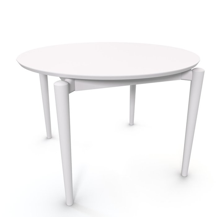 Стол обеденный раздвижной Vasto белого цвета - купить Обеденные столы по цене 36900.0