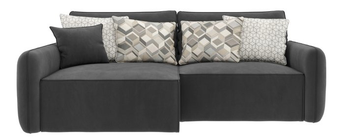 Угловой диван-кровать Портленд серого цвета - купить Угловые диваны по цене 59490.0