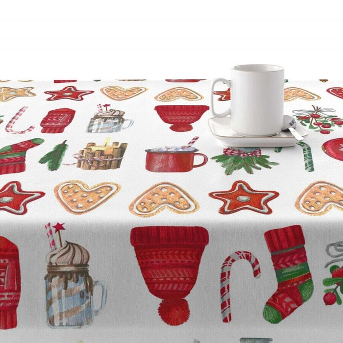 Скатерть из смолы, устойчивая к пятнам Belum Merry Christmas Разноцветный 200 x 150 cm - купить Скатерти по цене 8972 Скатерть из смолы, устойчивая к пятнам Belum Merry Christmas Разноцветный 200 x 150 cm - купить Скатерти по цене 8972