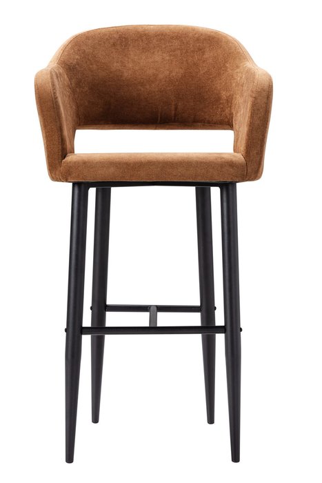 Стул барный Oscar коричневого цвета - лучшие Барные стулья в INMYROOM