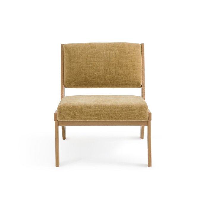 Кресло винтажное Marchefroy желтого цвета - купить Интерьерные кресла по цене 94600.0