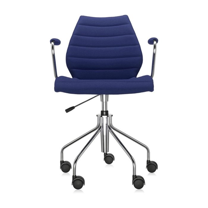 Офисный стул Maui Soft синего цвета - купить Офисные кресла по цене 87125.0