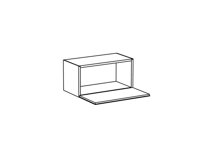 Секция нижняя Cubo с одним отделением - купить Полки по цене 11120.0