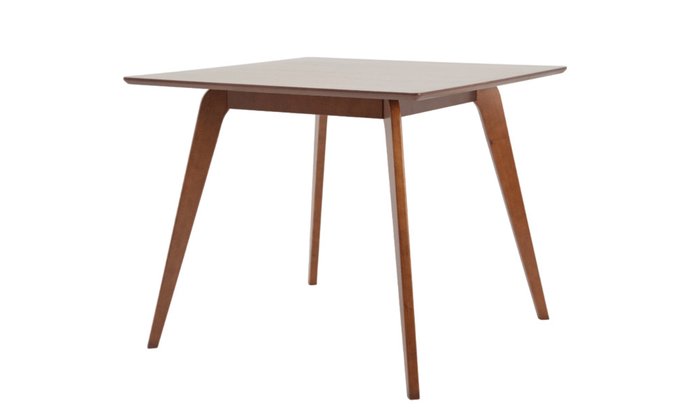 Обеденный стол Arki М 90 коричневого цвета