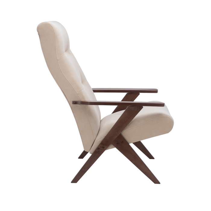 Кресло Tinto Ophelia 1 орех - лучшие Интерьерные кресла в INMYROOM