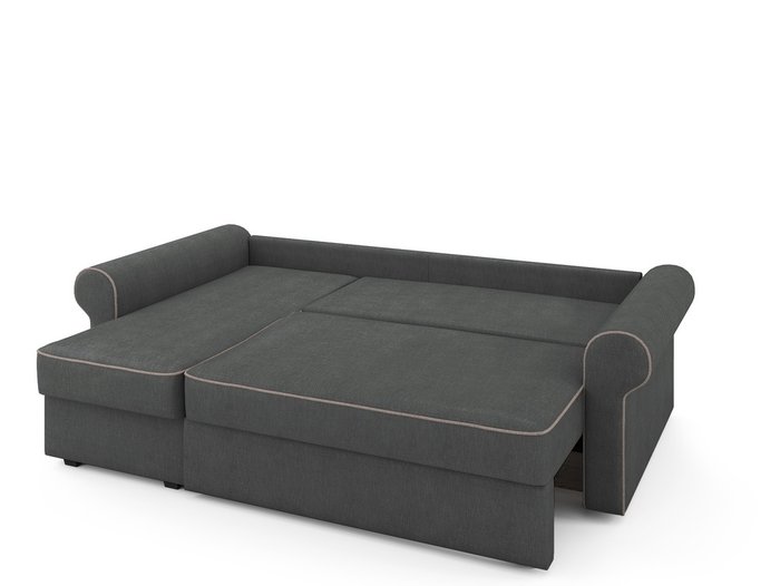Угловой раскладной диван Tulon левый серого цвета - купить Угловые диваны по цене 79200.0