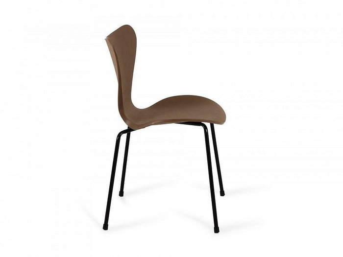 Стул Monty темно-коричневого цвета - лучшие Обеденные стулья в INMYROOM