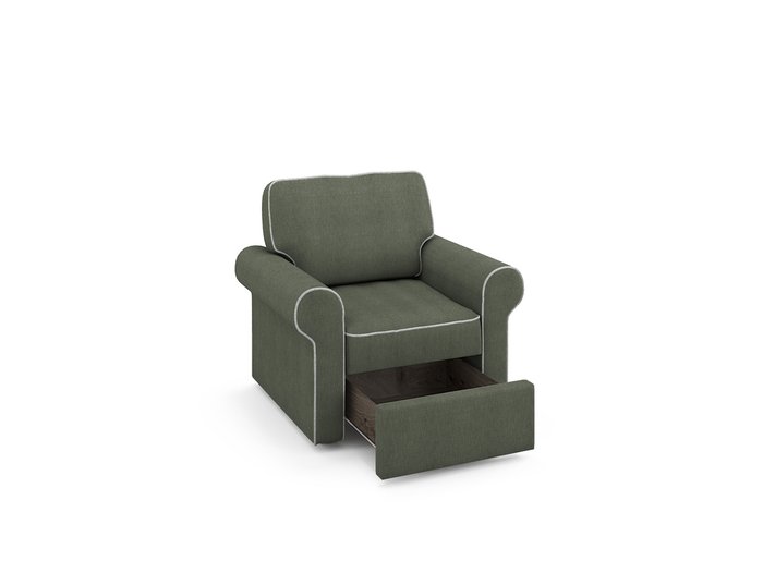 Кресло Tulon темно-зеленого цвета - купить Интерьерные кресла по цене 29000.0
