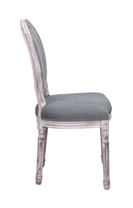 Стул Volker old серого цвета - лучшие Обеденные стулья в INMYROOM