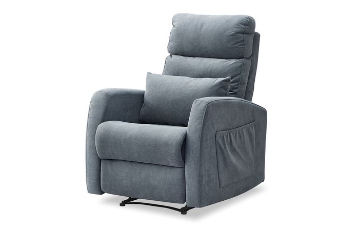 Кресло-реклайнер Vegas серого цвета - купить Интерьерные кресла по цене 49911.0