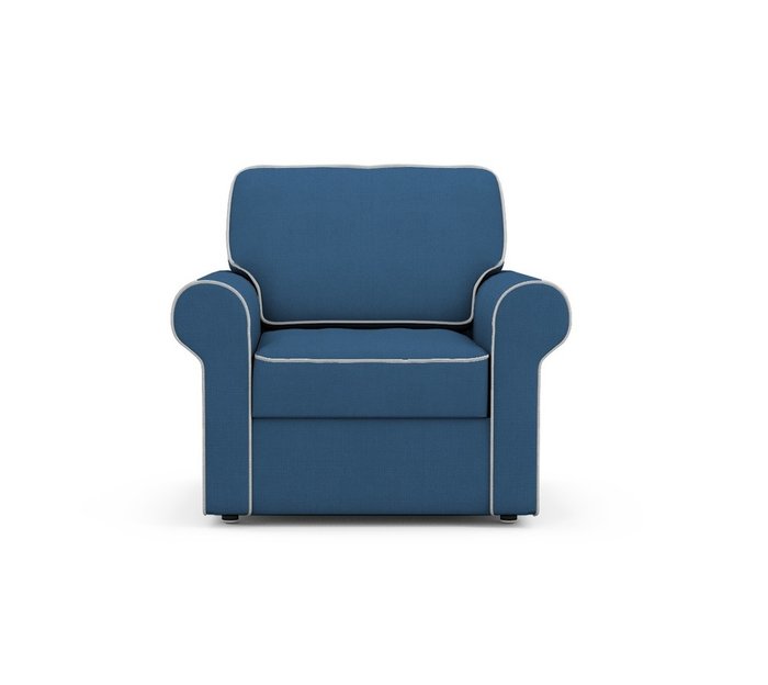 Кресло Tulon синего цвета - лучшие Интерьерные кресла в INMYROOM