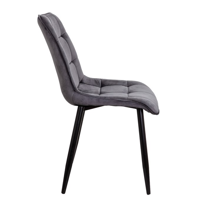 Стул Fred серого цвета - лучшие Обеденные стулья в INMYROOM