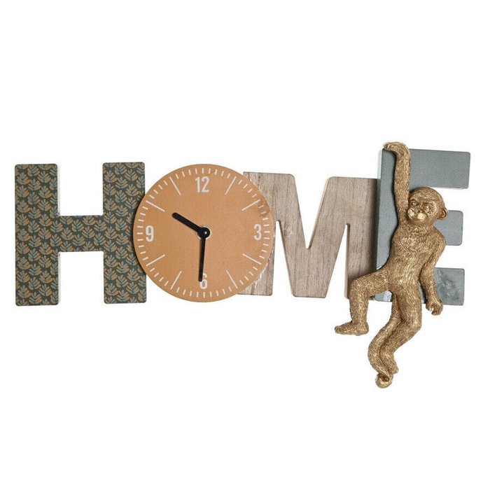 Настенный декор DKD Home Decor Жёлтый Зеленый Тропический 42 x 5 x 22 cm Настенный декор DKD Home Decor Жёлтый Зеленый Тропический 42 x 5 x 22 cm