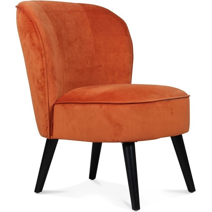 Кресло Nicolas коричневого цвета