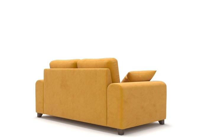 Диван-кровать Vittorio MT двухместный желтый - лучшие Прямые диваны в INMYROOM