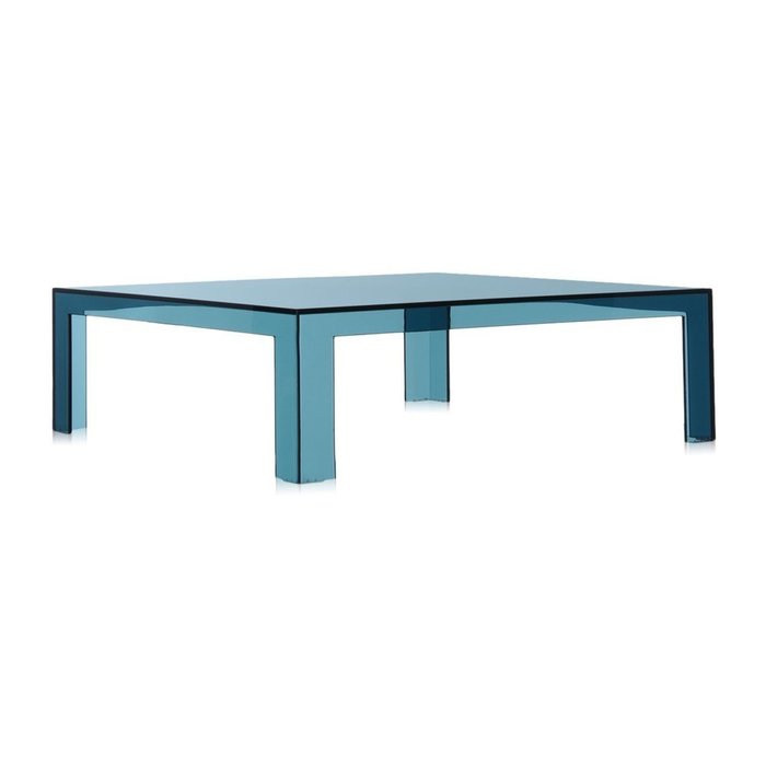 Стол журнальный Invisible Table синего цвета - купить Журнальные столики по цене 86310.0