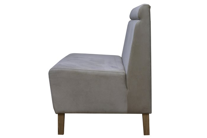 Маленький диван Manilva серого цвета - лучшие Прямые диваны в INMYROOM