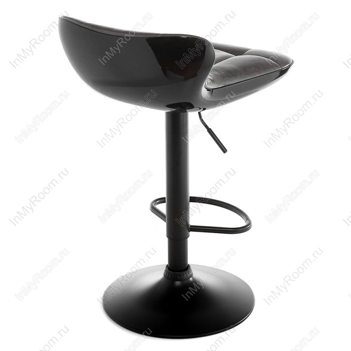 Барный стул Domus черно-коричневого цвета - лучшие Барные стулья в INMYROOM