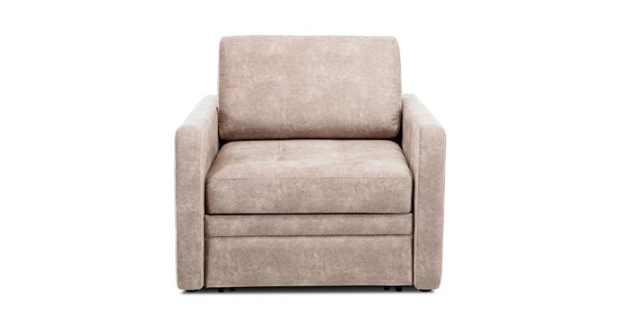 Кресло-кровать Бруно бежевого цвета  - купить Интерьерные кресла по цене 59112.0
