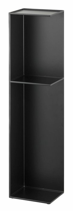 Подставка для туалетной бумаги Slim Tower черного цвета
