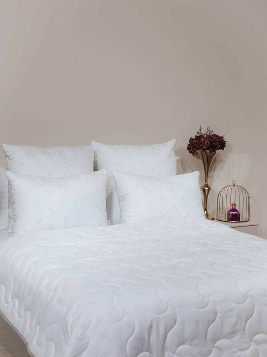 Подушка Классик Siberia 70х70 белого цвета - лучшие Подушки для сна в INMYROOM