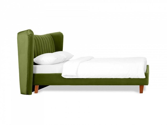 Кровать Queen II Agata L 160х200 зеленого цвета - лучшие Кровати для спальни в INMYROOM